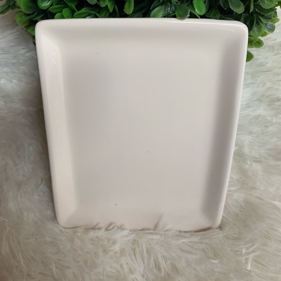 ❗️sold Custom designed ceramic plaque frame and beaded white pen - Picture 7 of 9